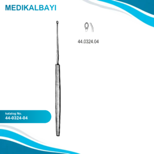 44.0324.04 Shapleigh Kulak Küreti Açılı 2mm