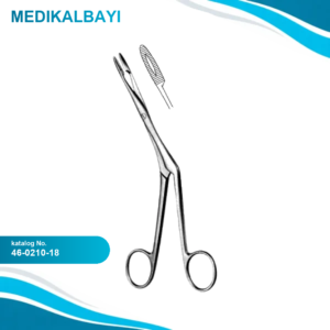 46.0210.18 Heymann Knight Nazal Forseps 18cm