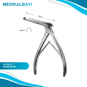 46.0310.03 Kerrison Antrum Panç 6x6mm, Şaft 85mm, 17cm