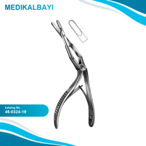 46.0324.19 Middleton-Jansen Septum Forseps 19cm