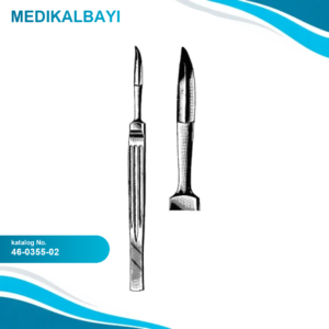 46.0355.02 Joseph Bıçak Künt Eğri 15cm