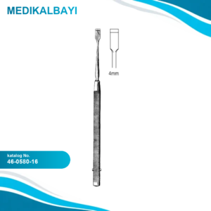 46.0580.16 Freer Septum Keski Düz 4mm, 16cm