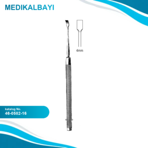 46.0582.16 Freer Septum Keski Eğri 4mm, 16cm