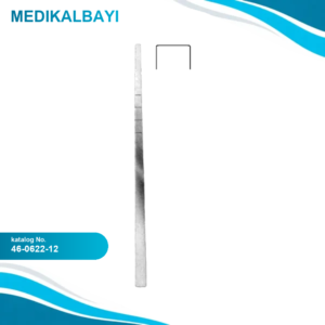 46.0622.12 Cottle Osteotom Düz 12mm, 18cm