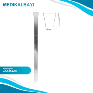 46.0624.18 Cottle Osteotom Çok İnce 16mm, 18cm