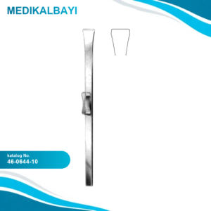 46.0644.10 Rubin Osteotom (stabilizatörlü) 10mm 18cm