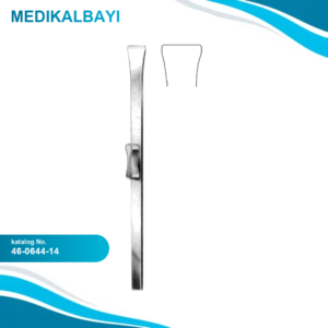 46.0644.14 Rubin Osteotom (stabilizatörlü) 14mm 18cm