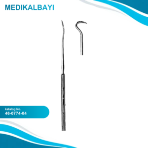 46.0774.04 Yankauer Septum Sütur İğnesi 17cm