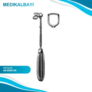 46.0860.08 St. Clair Thomson Adenoid Küret 8mm, 21cm