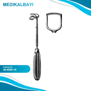 46.0860.18 ST. Clair Thomson Adenoid Küret 18mm, 21cm