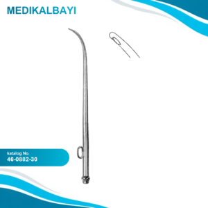 46.0882.30 Siebenmann Frontal Sinus Kanülü 3.0mm, 12cm