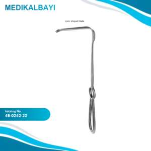 49.0242.22 Obwegeser Ramus Ekartör 12-22x70mm, 22cm