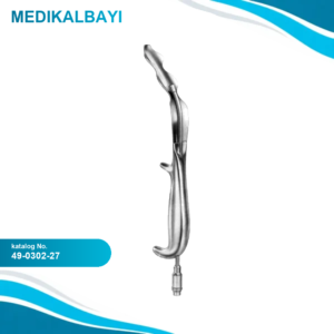 49.0302.27 Extra Ağız Ekartörü Fiber Optik Bağlantılı 27cm
