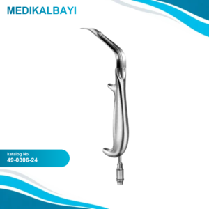 49.0306.24 Shea Ağız İçi Ekartörü Fiber Optik Bağlantılı 24cm