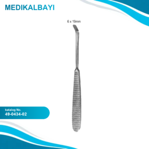 49.0434.02 Steinh Periost Elevatör 6x19mm 16.5cm