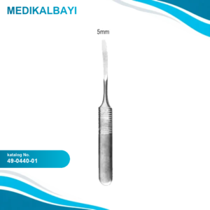 49.0440.01 Williger Periost Elevatör Keskin 5mm, 12.5cm