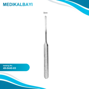 49.0440.03 Williger Periost Elevatör Keskin 5mm, 16.5cm