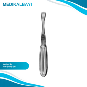 49.0494.16 Tessier Periost Elevatör Yetişkin 16mm, 20cm