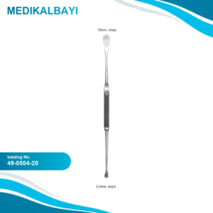 49.0504.20 Henderson Periost Elevatör Keskin/Keskin 10x5.5mm 20cm