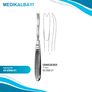 49.0566.01 Obwegeser Periost Elevatör 17.5cm Fig.1