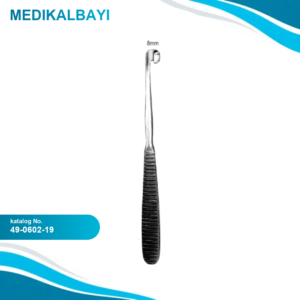 49.0602.19 Alt Çene Kenar Sıyırıcı Sağ 8mm, 19cm