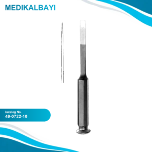 49.0722.10 Tessier Osteotom Düz 10mm, 20cm