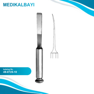 49.0725.10 Tessier Kemik Gretfi Osteotomu Eğri 10mm, 20cm