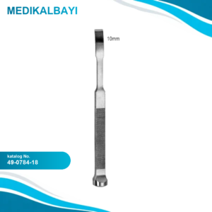 49.0784.18 Tessier Ramus Keski Eğri 10mm 18cm