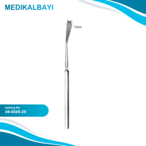 49.0880.20 Osteotom, Nazal Bayonet 10mm, 20.5cm
