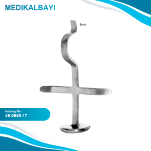 49.0950.17 Swan's Osteotom 9mm, 17.5cm