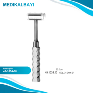 49.1034.10 Kemik Çekici , Uçları Değişebilen 100g Ø24mm 22cm