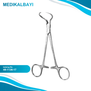 49.1136.17 Yumuşak Doku Forsepsi 17.5cm