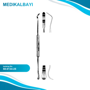 50.0134.25 Carpenter Tonsil Bıçağı ve Enükleatör 25cm