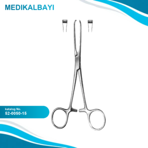 52.0050.15 Judd-Allis Doku Forsepsi 3x4 Dişli 15cm