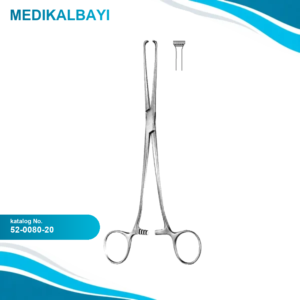 52.0080.20 Allis Doku Forsepsi 5x6 Dişli 20cm