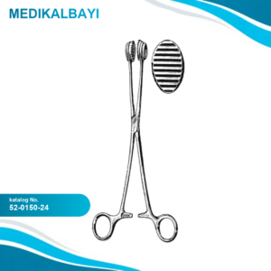 52.0150.24 Childs Bağırsak Tutma Forsepsi 24cm