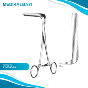 52.0240.08 Mikulicz Bağırsak Klempi 8x19cm