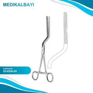 52.0250.24 Brunner Bağırsak Forsepsi 24cm