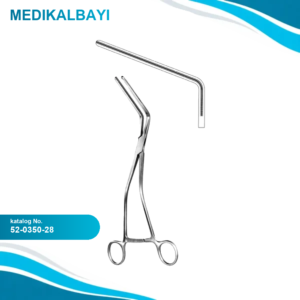 52.0350.28 Hayes Colon Rezeksiyon Klempi Atravmatik 70ø, 28cm