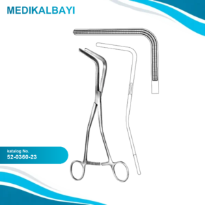 52.0360.23 Veidenheimer Atravmatik Forseps 23cm