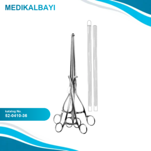 52.0410.36 Haberer Bağırsak ve Mide İkili Klemp 36cm
