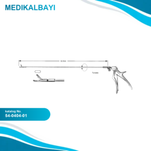 54.0404.01 Rektal Biyopsi Örneği Alma Forsepsi , Sap Dahil 42cm