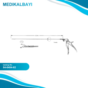 54.0404.02 Rektal Biyopsi Örneği Alma Forsepsi , Sap Dahil 42cm