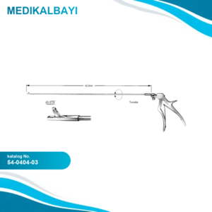 54.0404.03 Rektal Biyopsi Örneği Alma Forsepsi , Sap Dahil 42cm