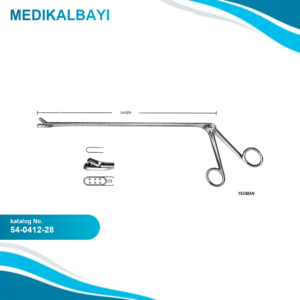 54.0412.28 Yeoman Rektal Biyopsi Örneği Alma Forsepsi Fig.2 28cm