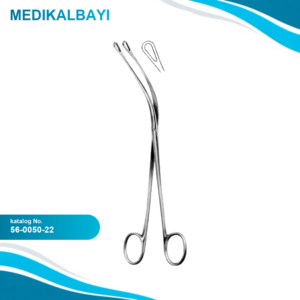 56.0050.22 Mixter Safra Taşı Forsepsi Eğri 22cm