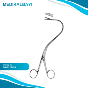 56.0122.20 Elsasser Nefrostomi Forseps Eğri 20cm