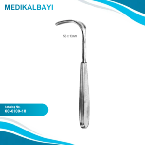 60.0100.18 Braun Vajinal Ekartör 56x13mm 18cm