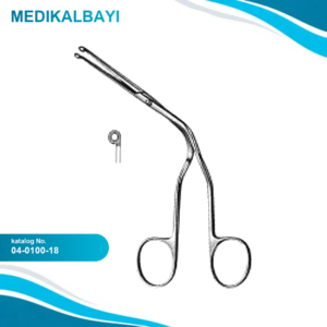 04.0100.18 Magill Kateter Yerleştirme Forsepsi 18cm