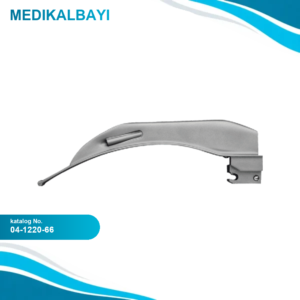 04.1220.66 Macintosh Laringoskop Bıçağı F/O, 66mm, #1